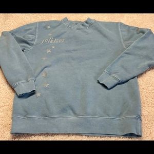 Taylor Swift Folklore Blue Sweatshirt Size Small